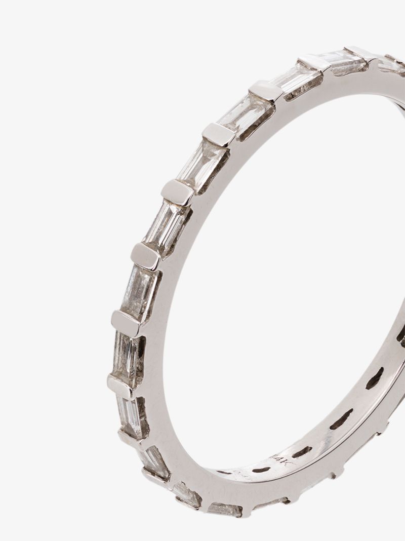 14k White Gold Sadie Pearl Diamond Ring