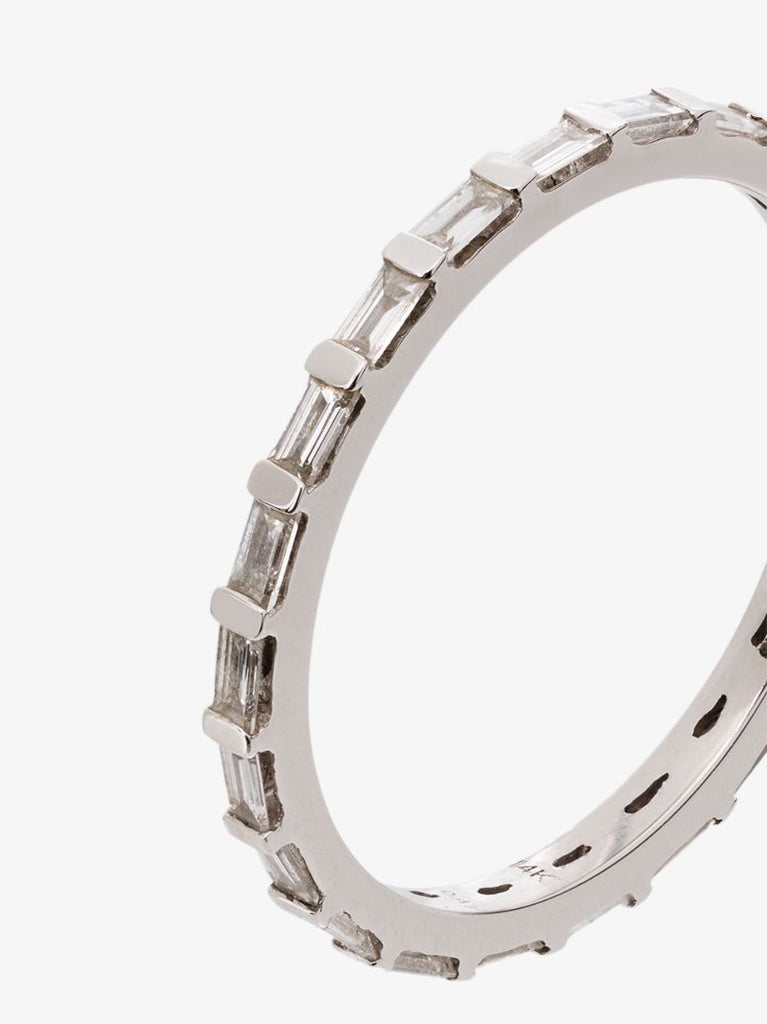 14k White Gold Sadie Pearl Diamond Ring