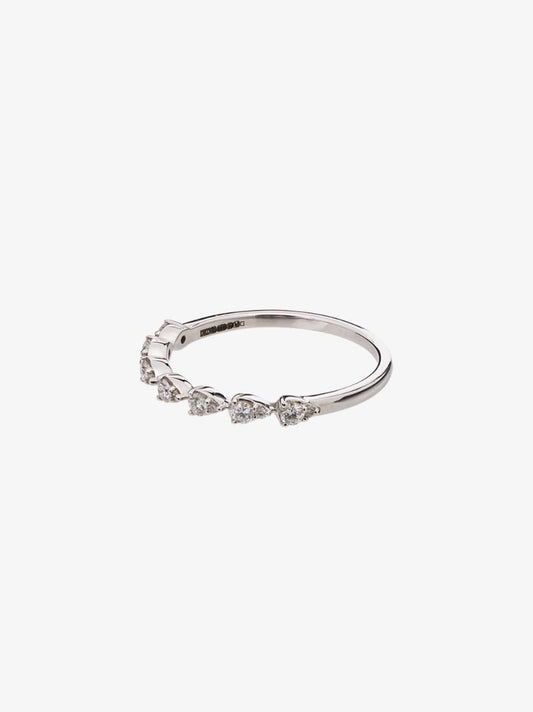 14k White Gold Sophia Ryan Teardrop Diamond Ring