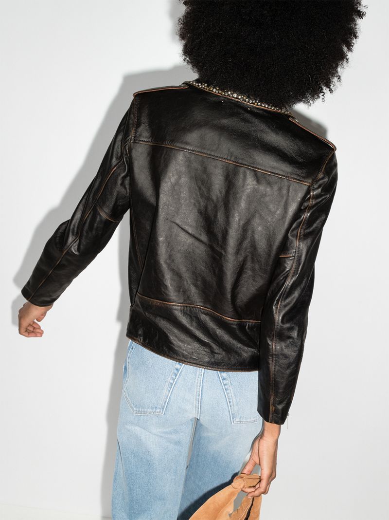Studded Leather Jacket