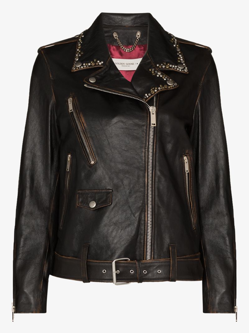 Studded Leather Jacket