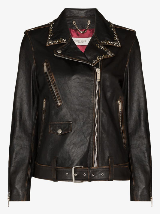 Studded Leather Jacket