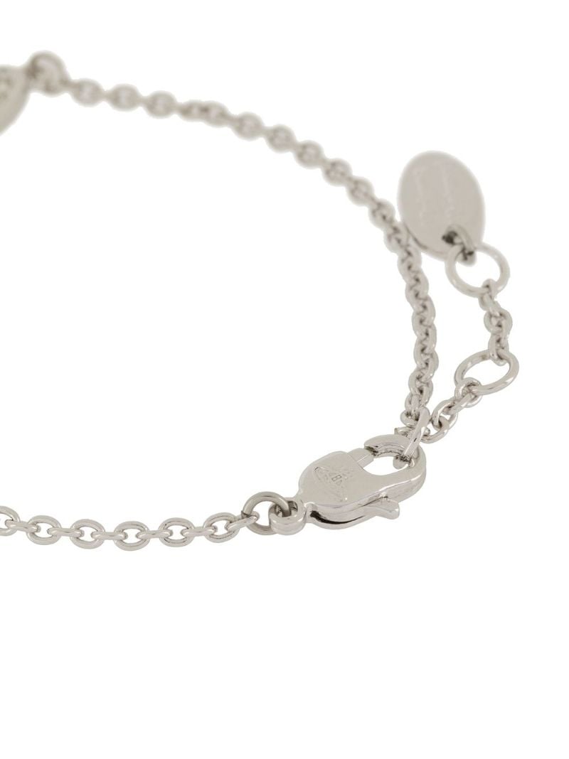 Silver-tone Relief Chain Braclet