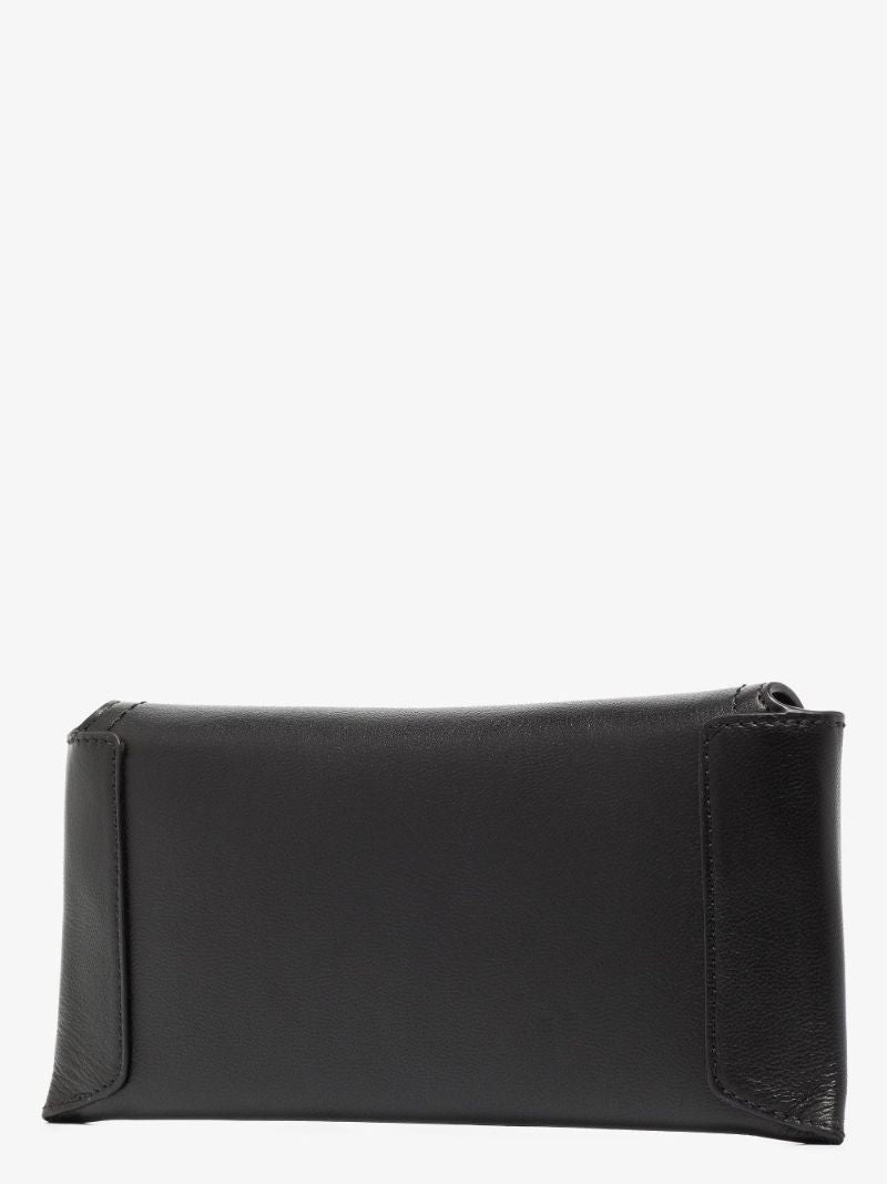 Black Joan Baguette Cross Body Bag