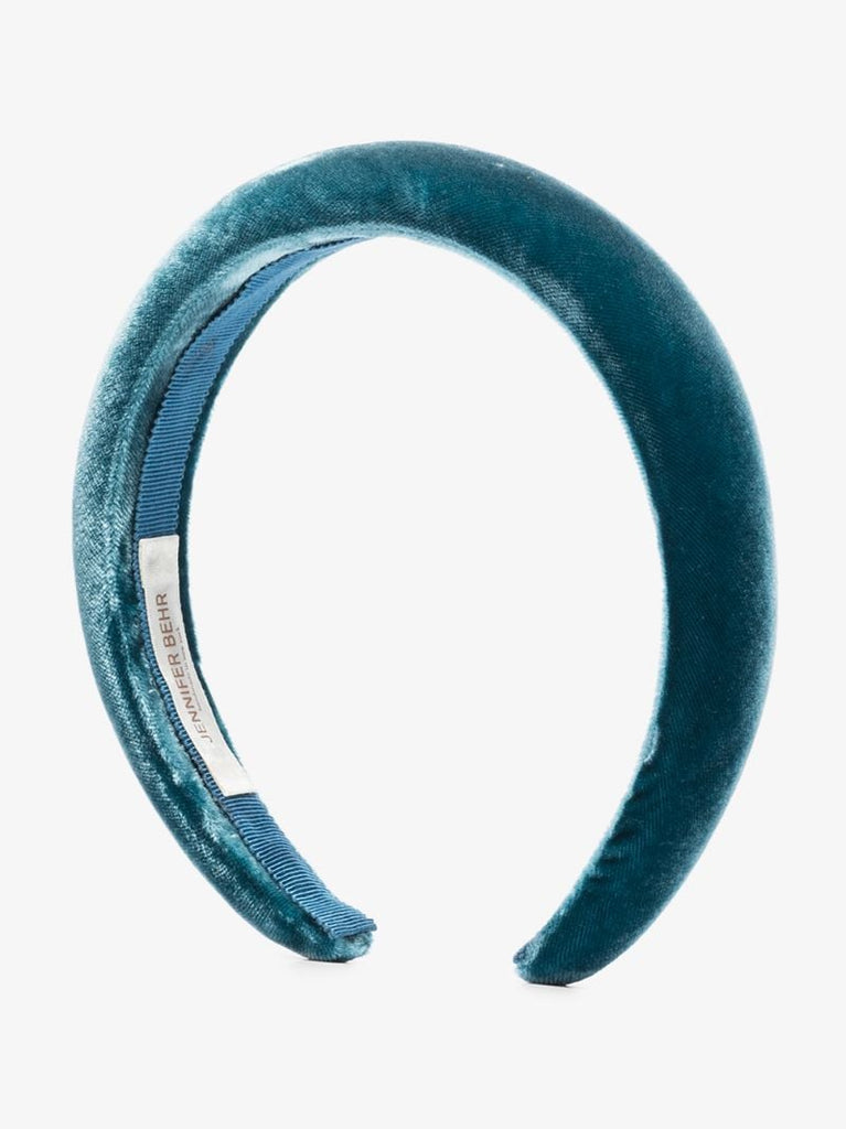 Blue Tori Velvet Headband