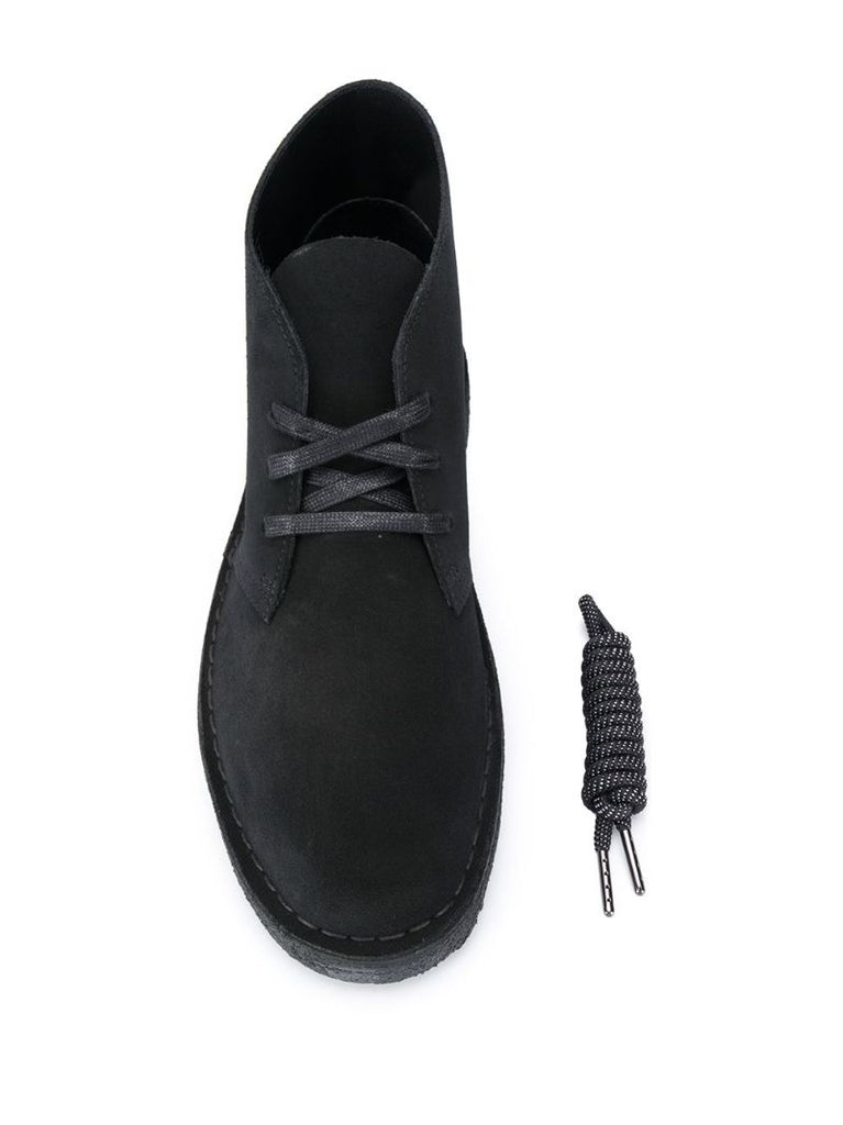 Black Suede Desert Boots