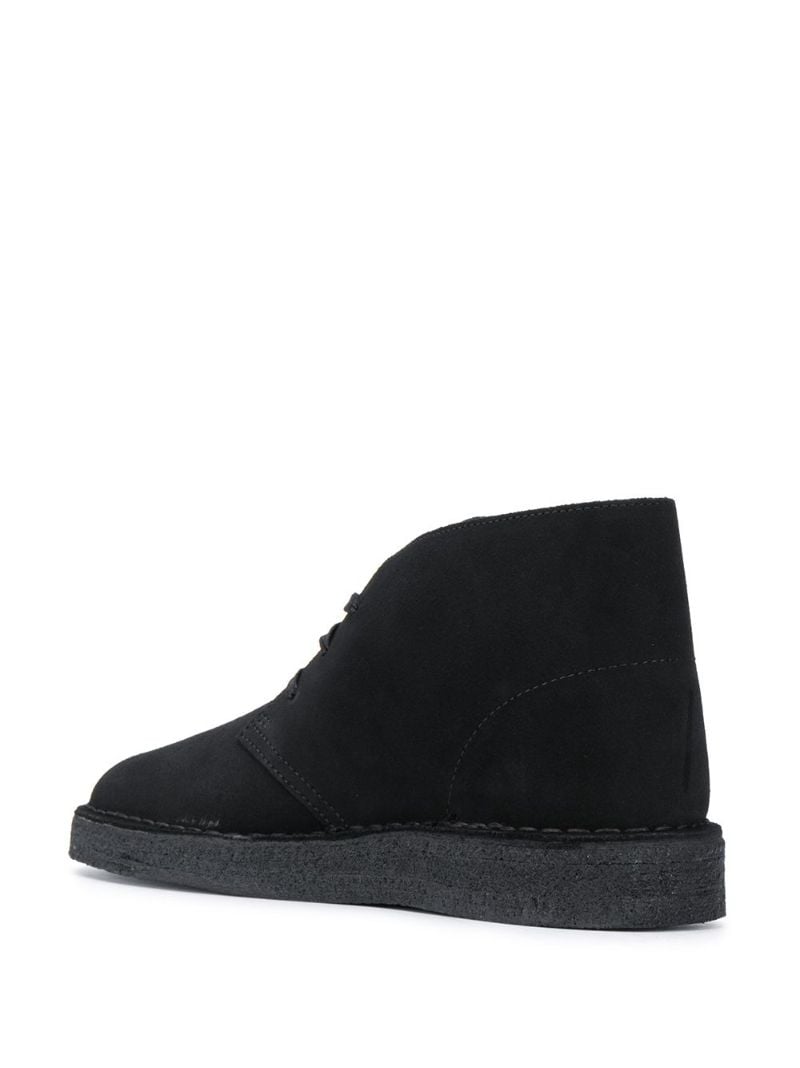 Black Suede Desert Boots