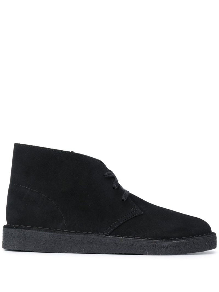 Black Suede Desert Boots