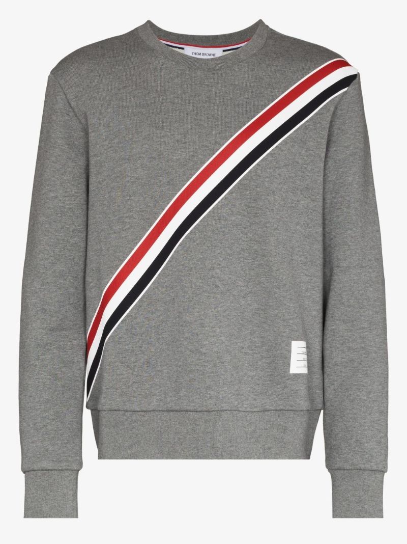 Rwb Diagonal Stripe Sweatshirt