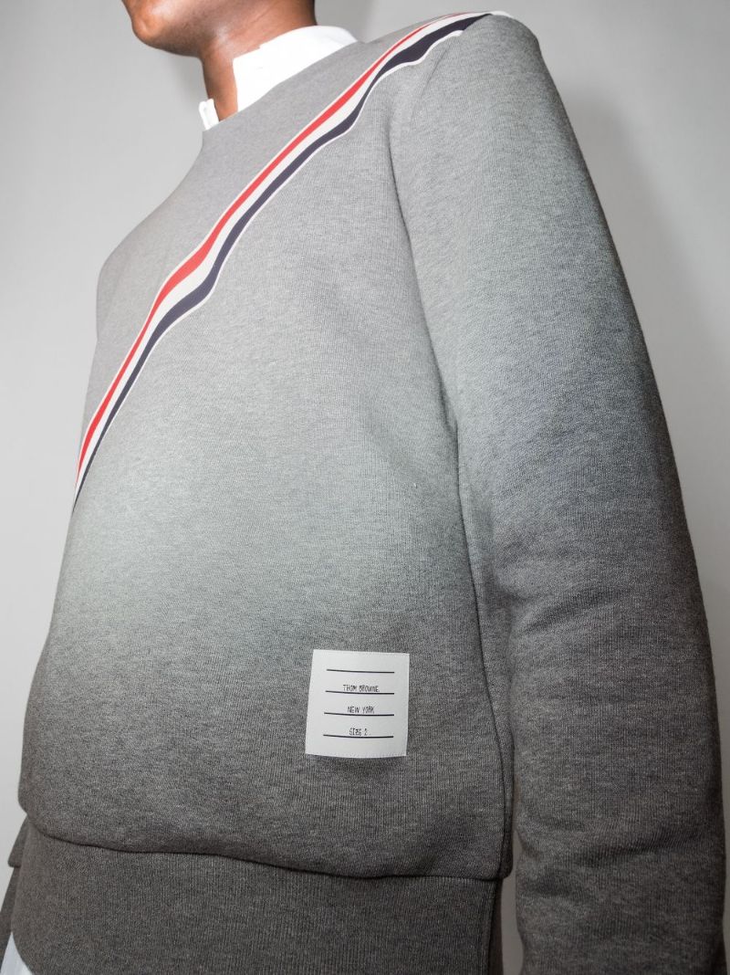 Rwb Diagonal Stripe Sweatshirt