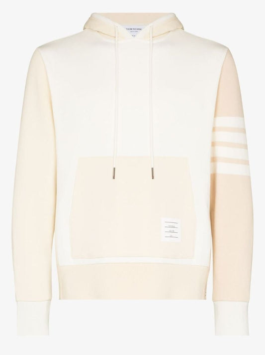 Fun Mix 4-bar Stripe Cotton Hoodie