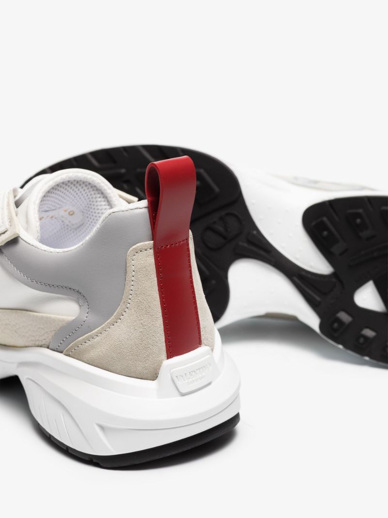 Neutral Vlogo Leather Sneakers