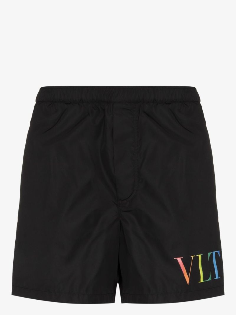 Vltn Print Swim Shorts