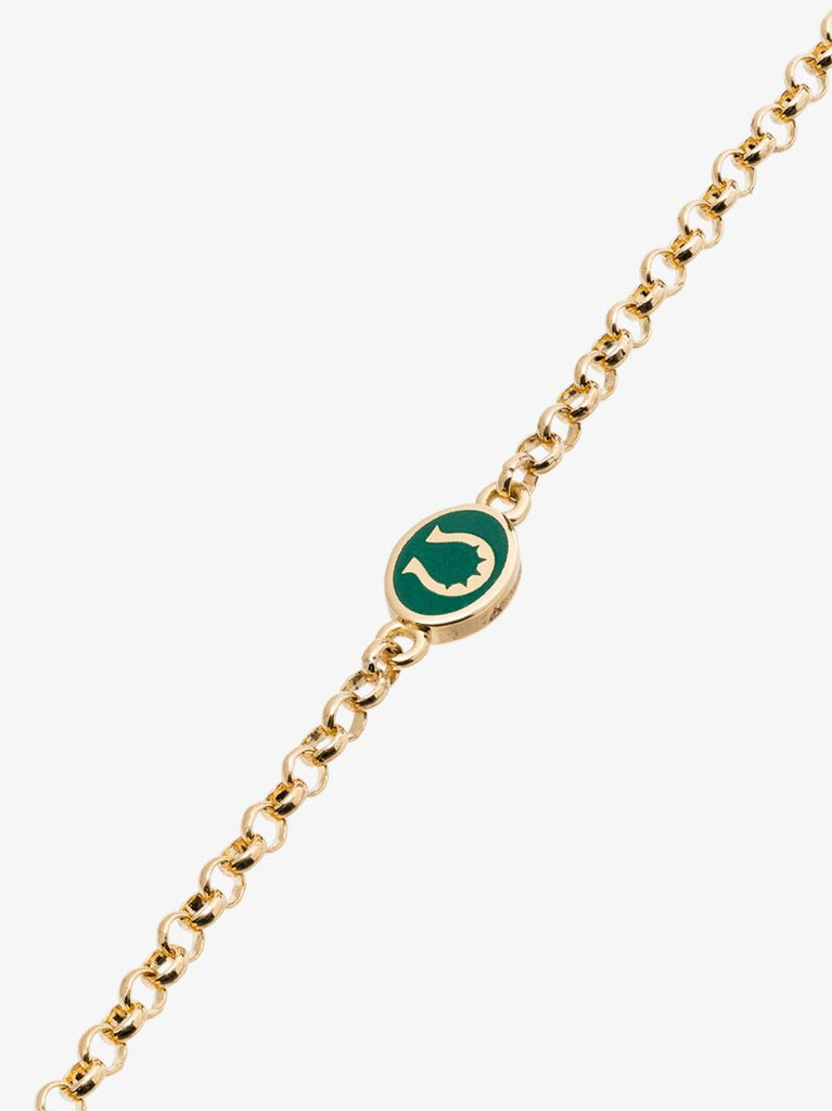 18k Yellow Gold Protection Small Sequence Chain Bracelet