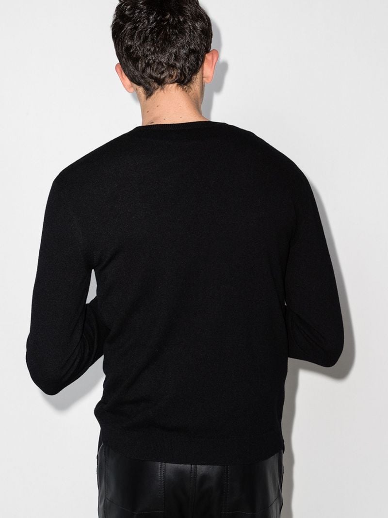 Vltn Logo Intarsia Sweater