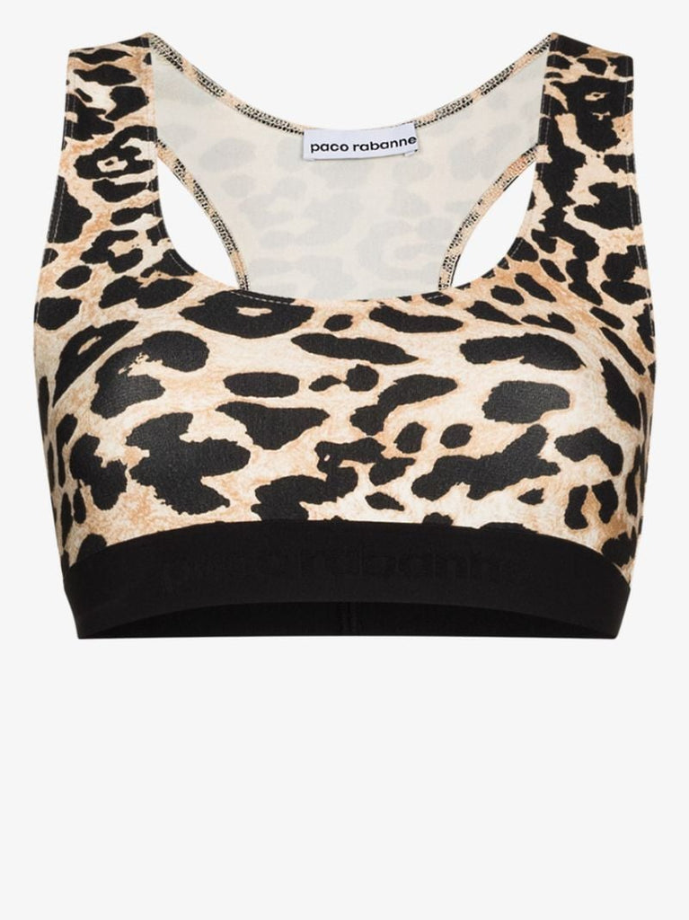 Leopard Print Sports Bra