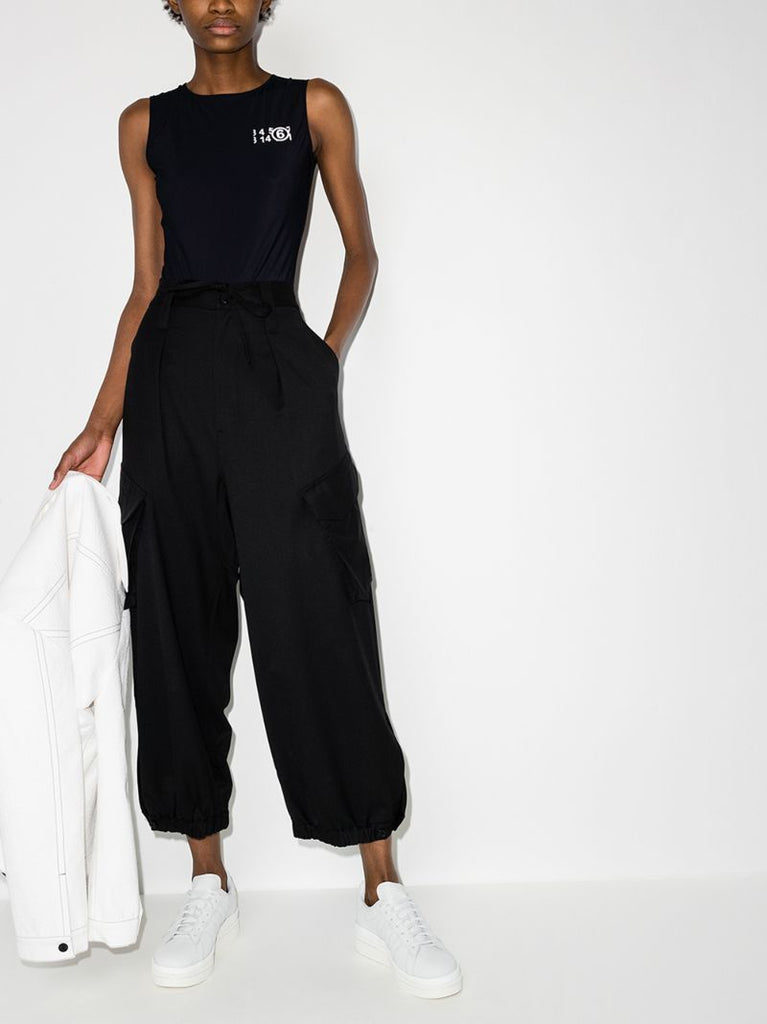 High Waist Cargo Pants