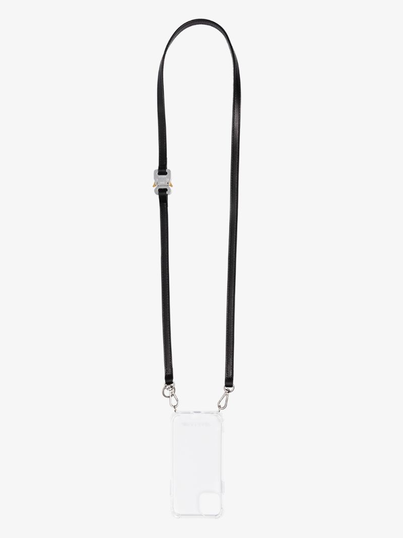 Black Buckle Leather Strap Iphone 11 Case
