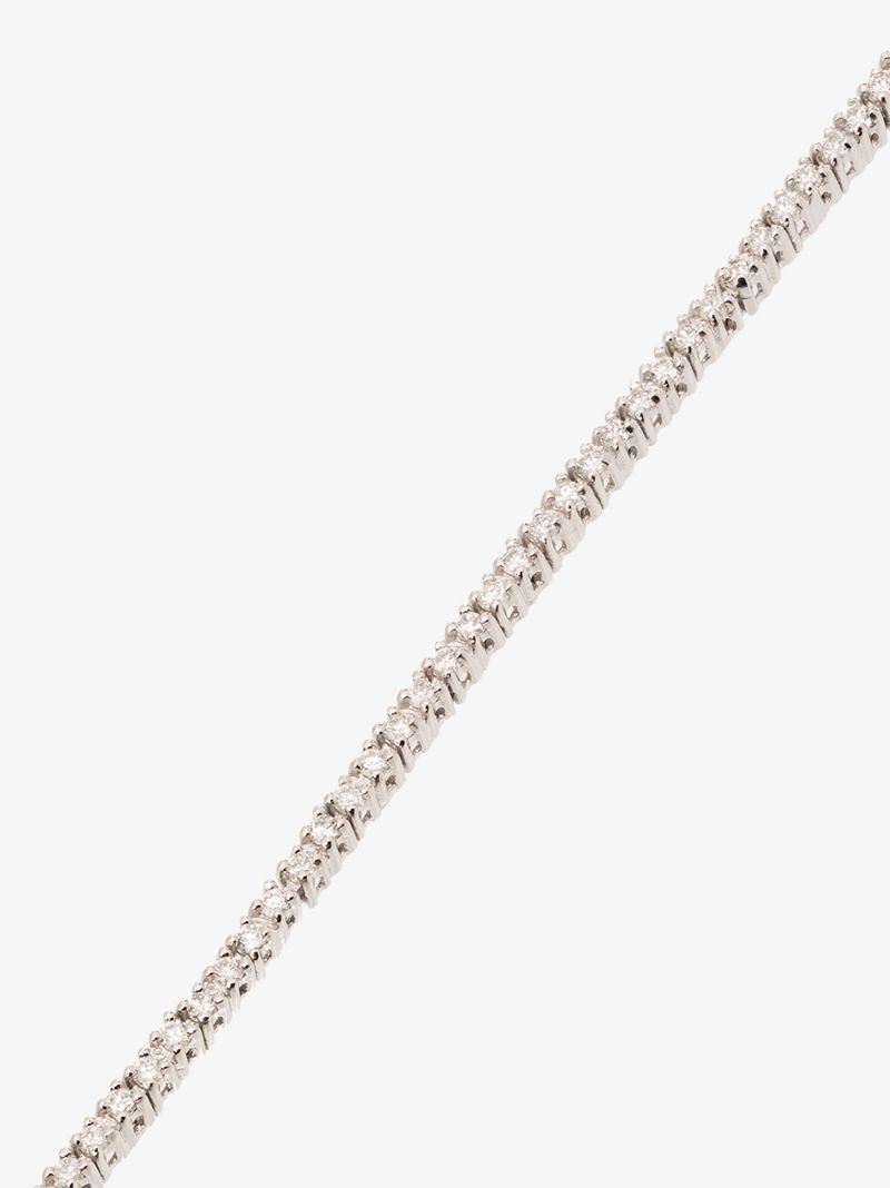 14k White Gold Diamond Tennis Bracelet