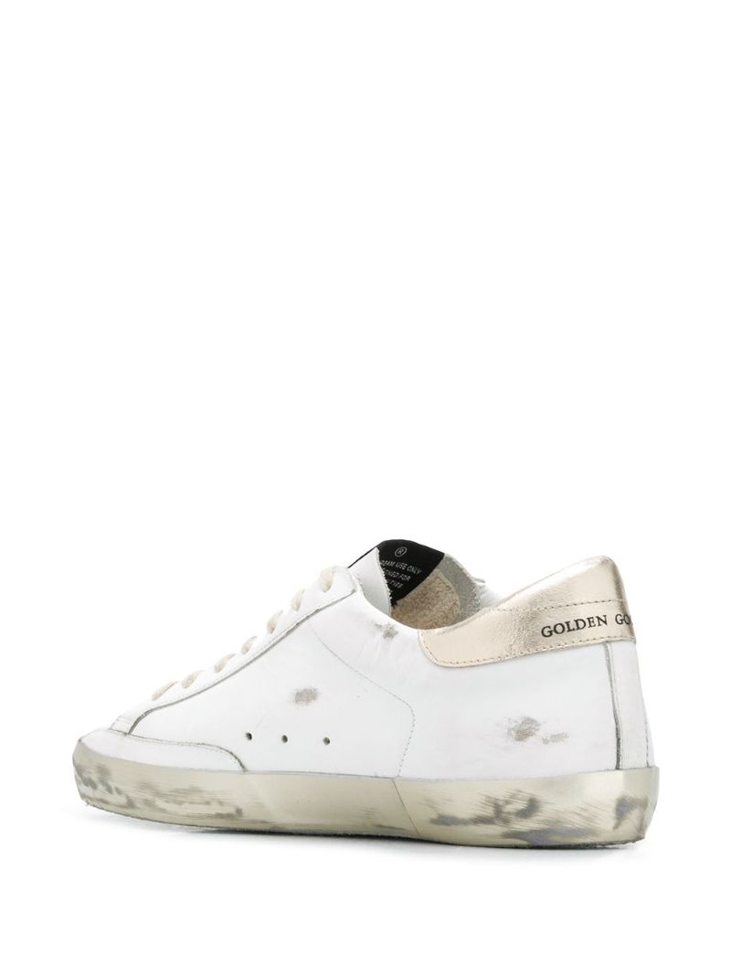 White Super-star Low-top Sneakers
