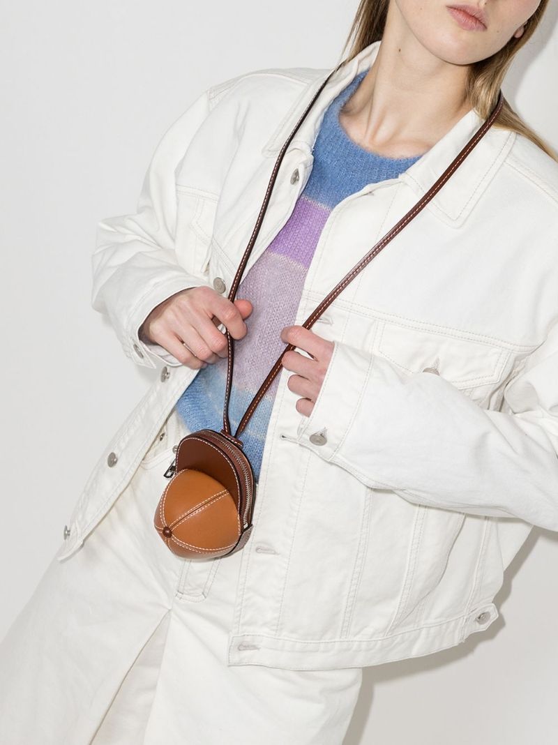 Nano Cap Leather Mini Bag