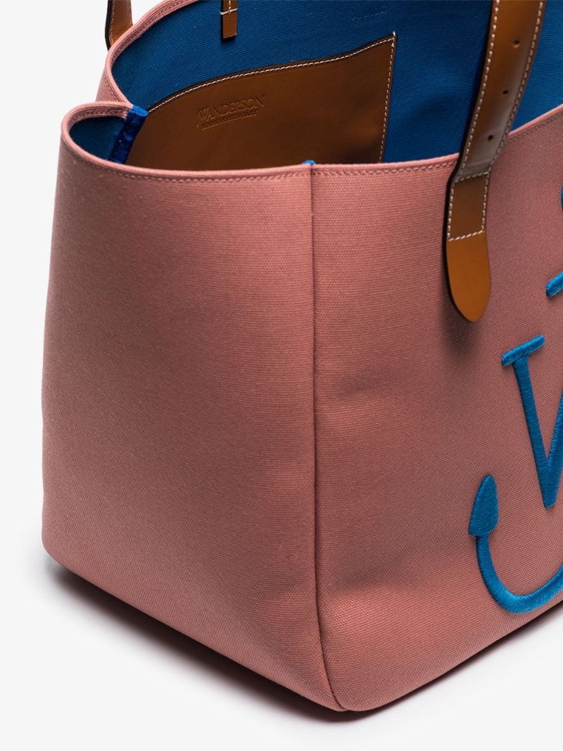 Belt Embroidered Recycled Canvas Tote