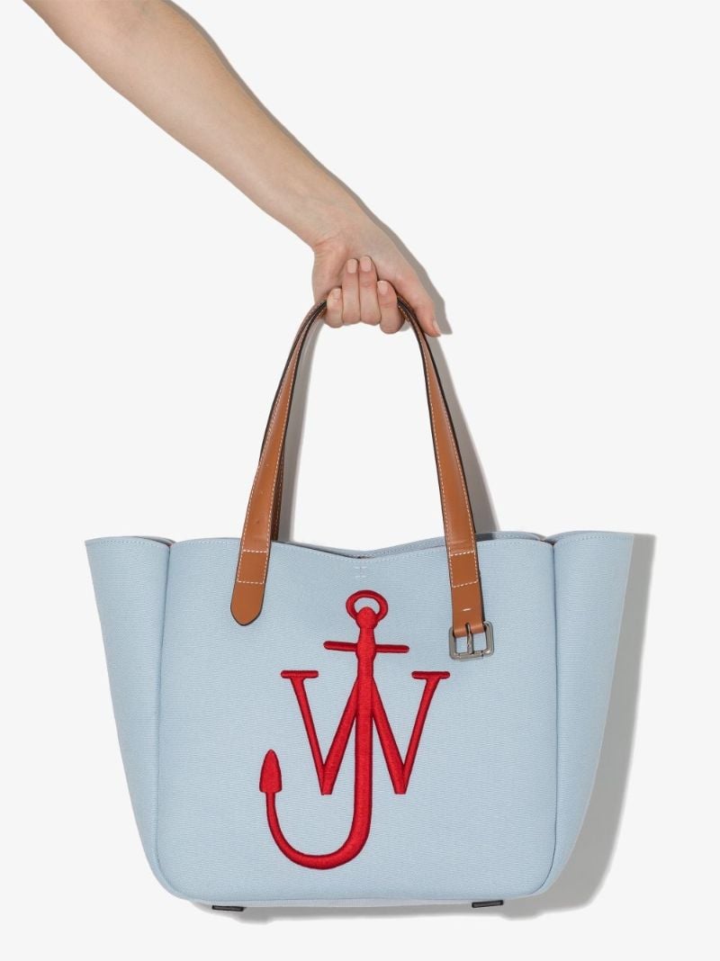 Belt Embroidered Tote Bag
