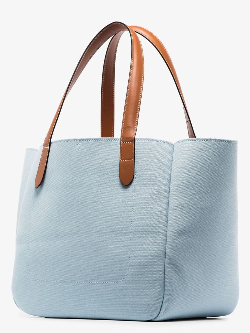 Belt Embroidered Tote Bag