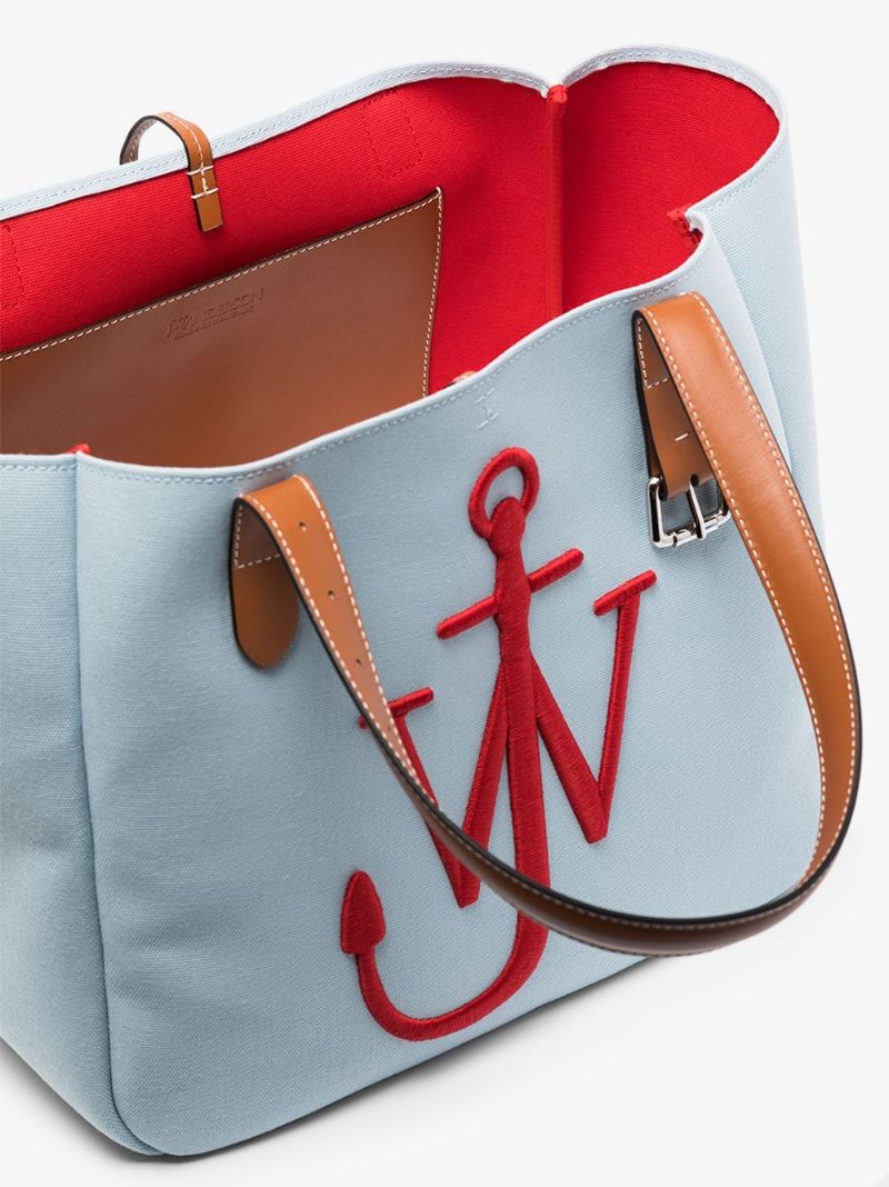 Belt Embroidered Tote Bag