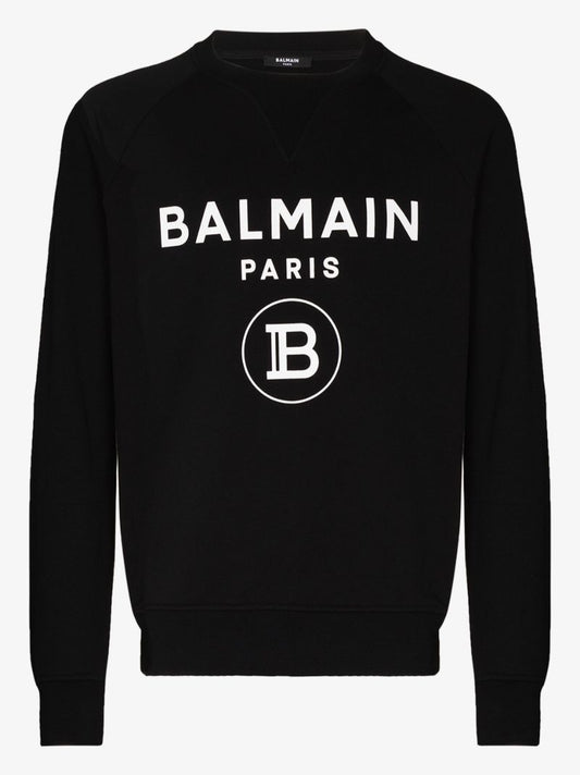 Paris Logo Print Sweatshirt