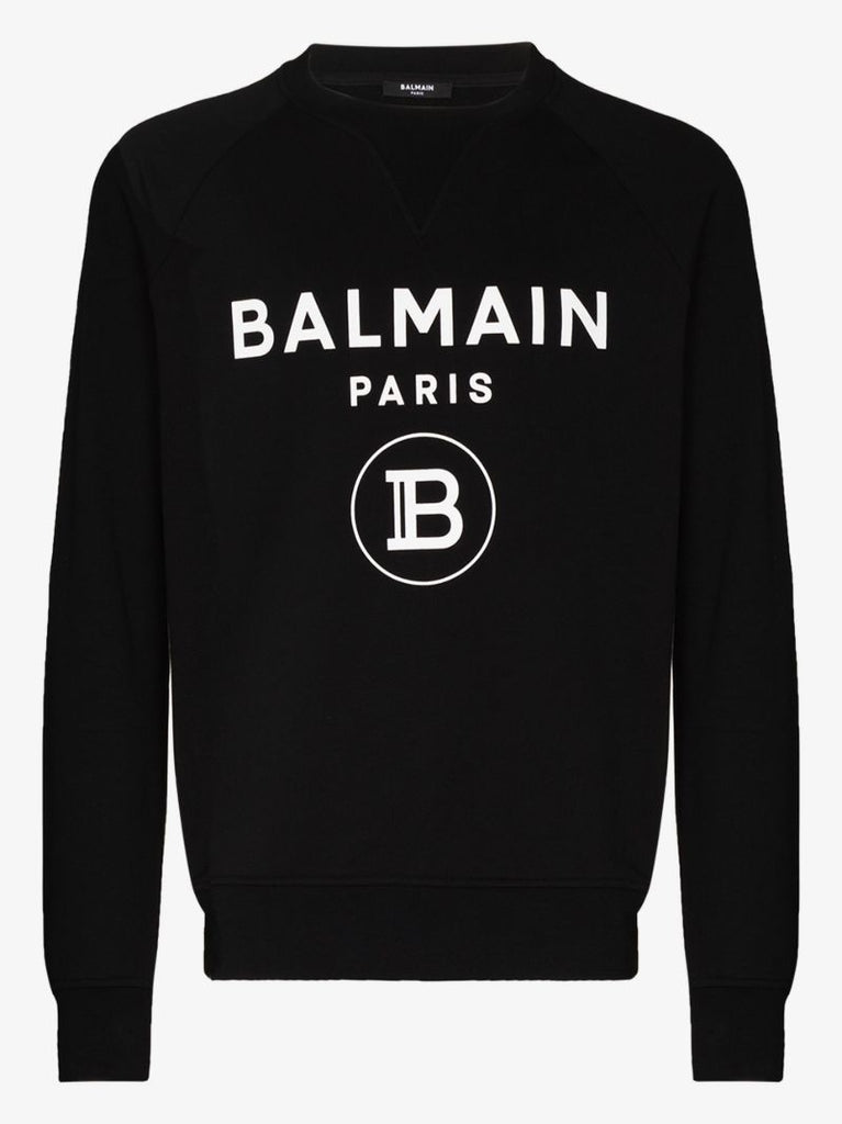 Paris Logo Print Sweatshirt