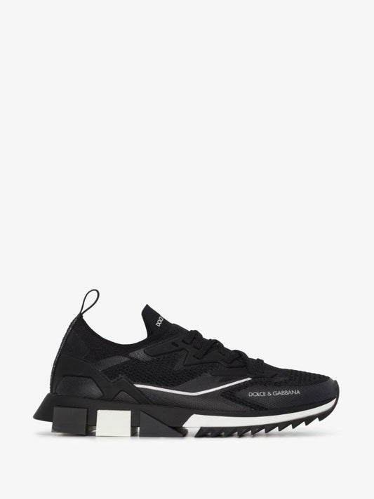 Black Sorrento Low-top Mesh Sneakers