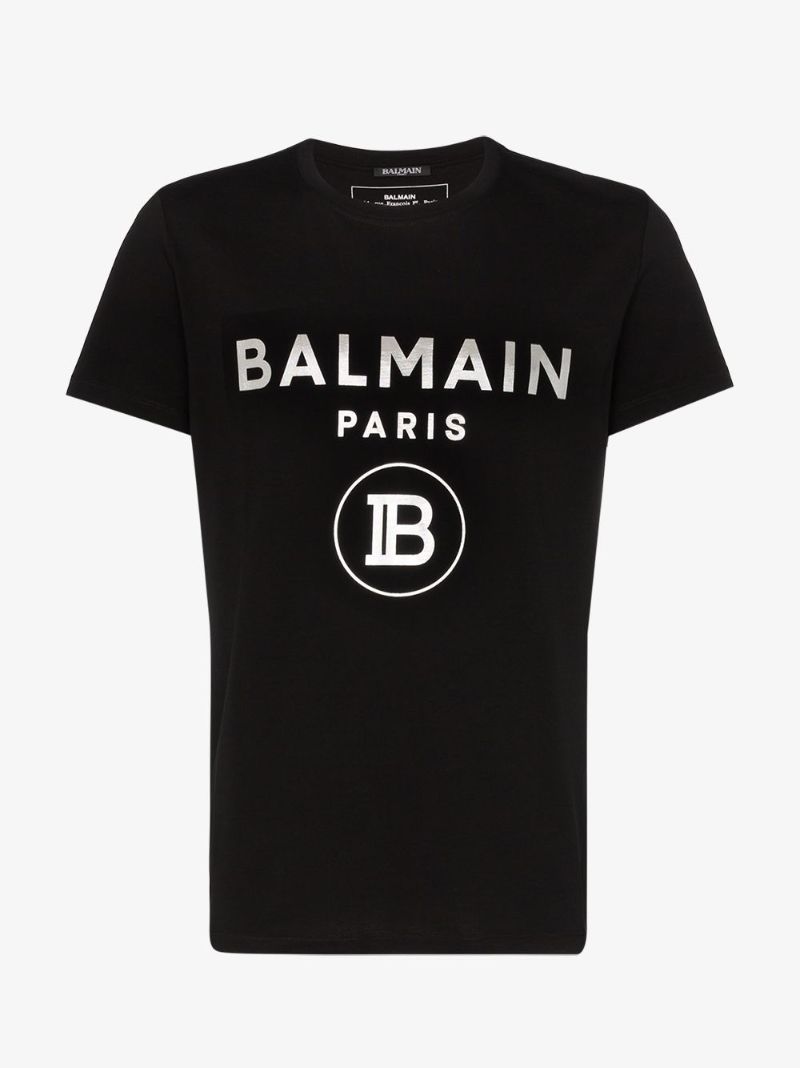 Paris Logo Print T-shirt