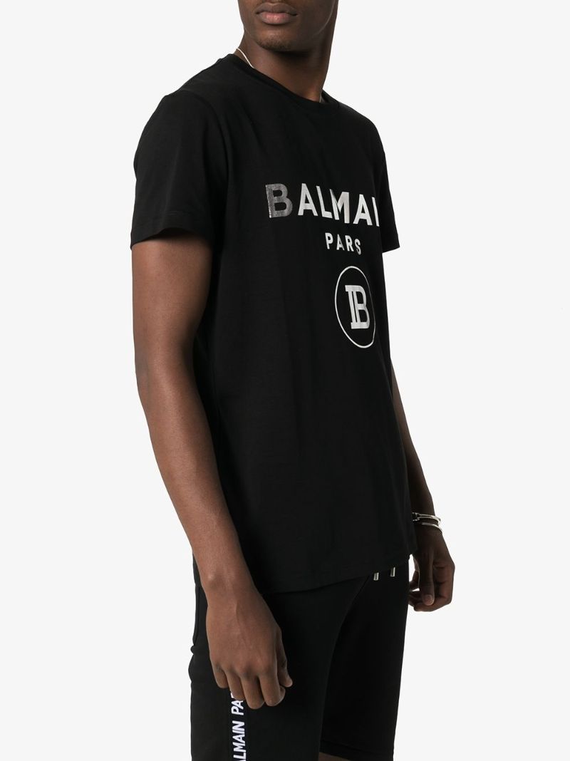 Paris Logo Print T-shirt
