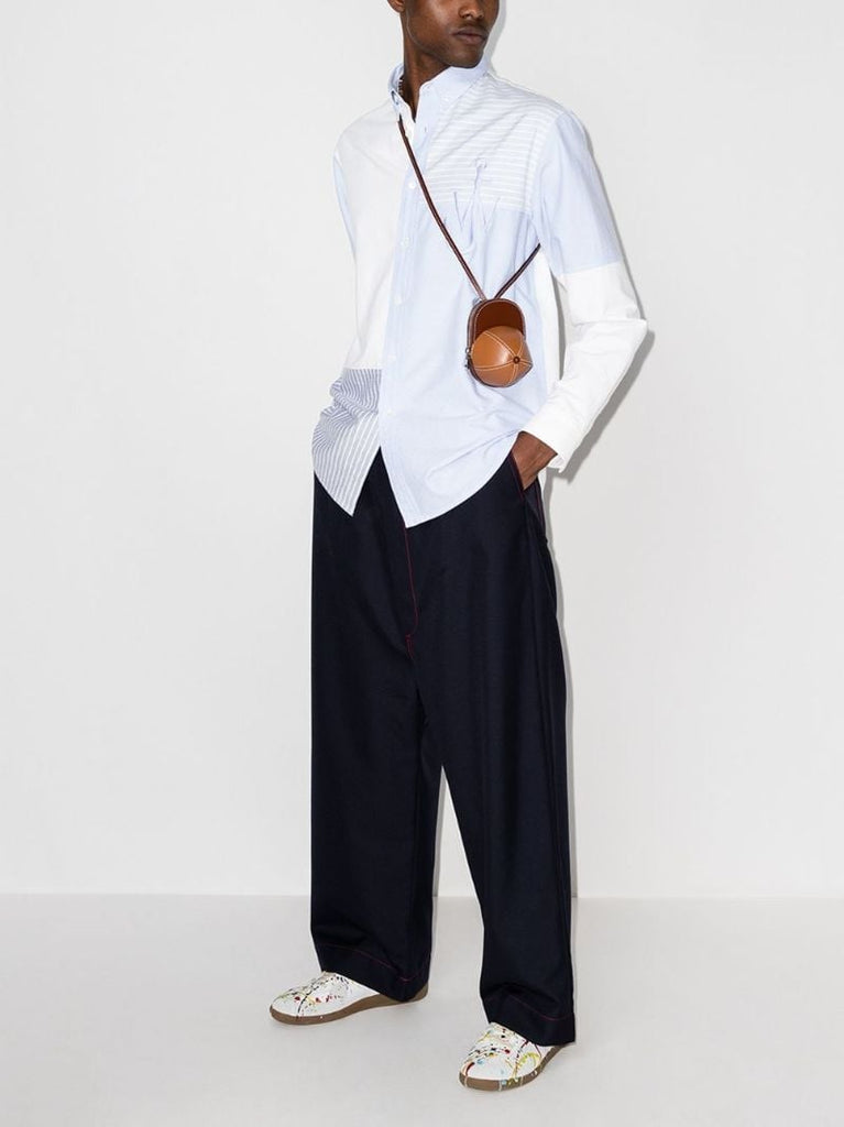 Patchwork Print Cotton Shirt