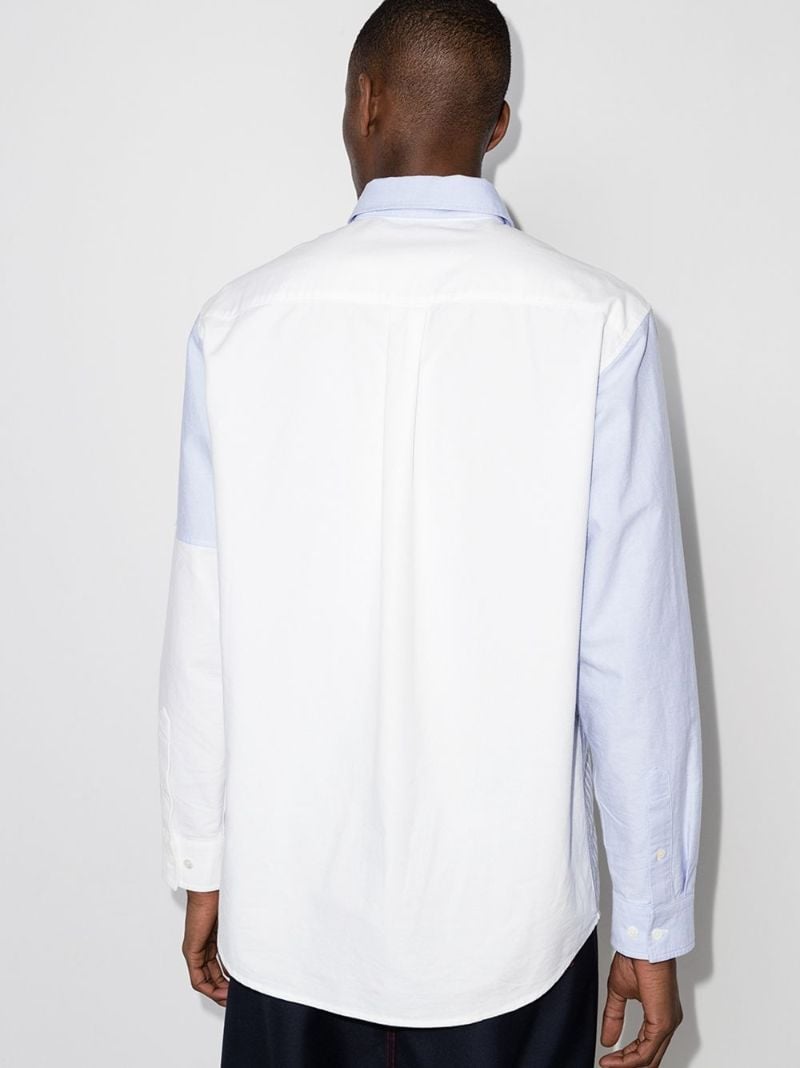 Patchwork Print Cotton Shirt