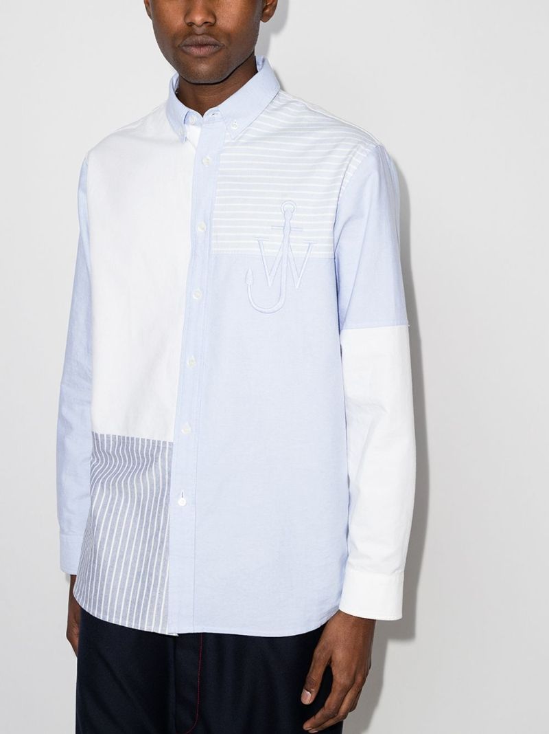 Patchwork Print Cotton Shirt