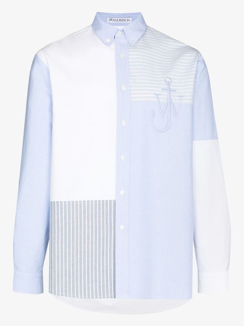 Patchwork Print Cotton Shirt