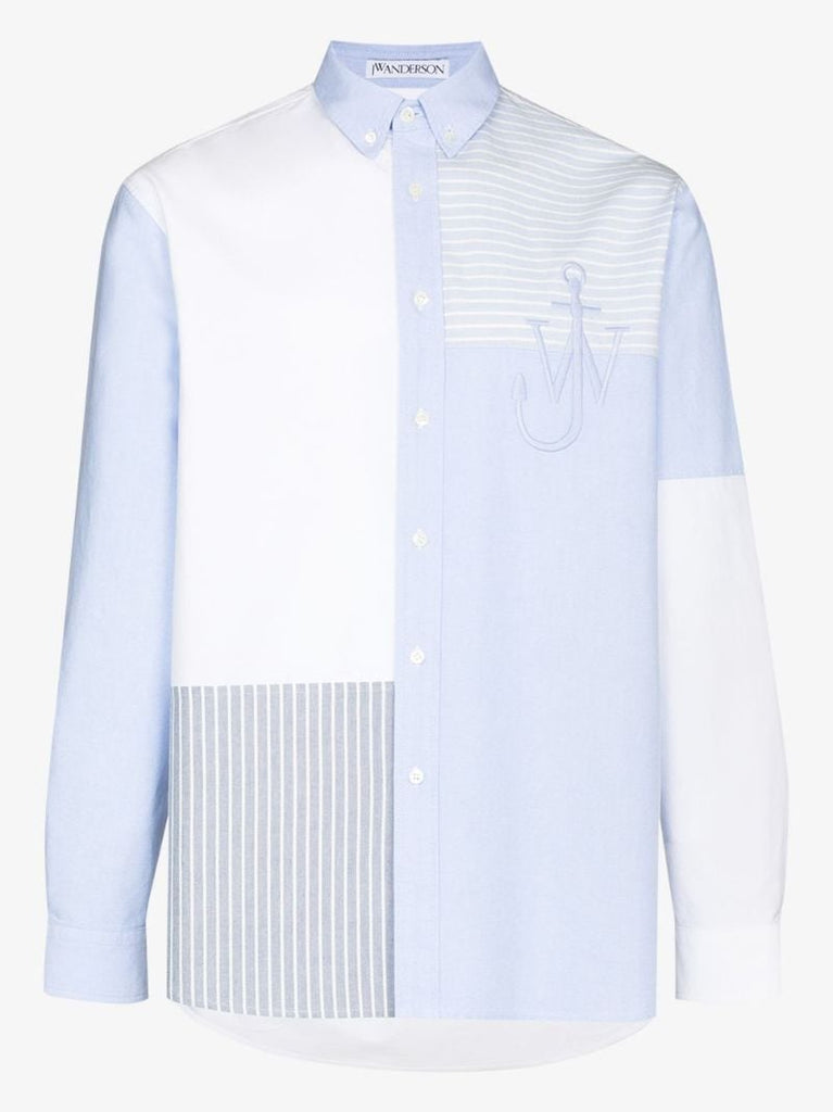 Patchwork Print Cotton Shirt