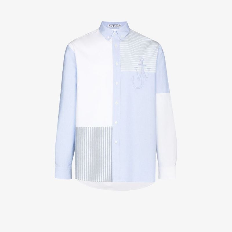Patchwork Print Cotton Shirt