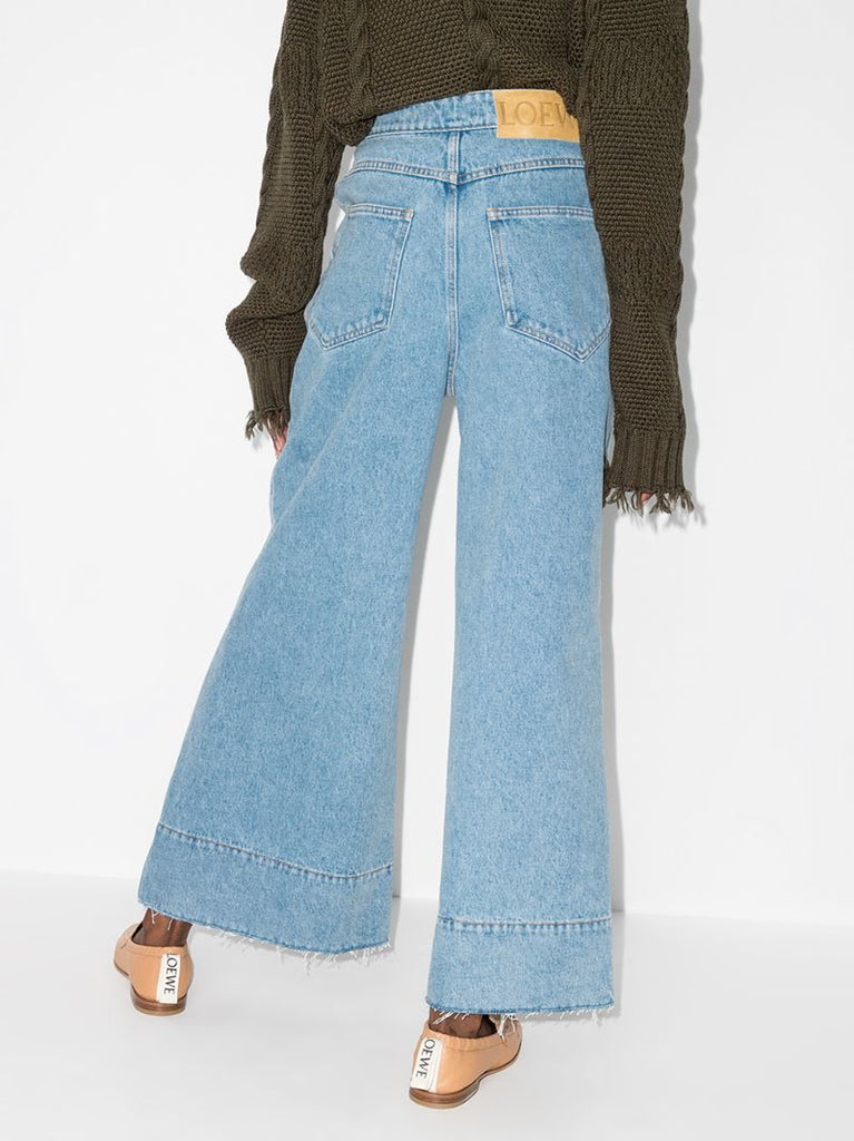 High Waist Flared Jeans