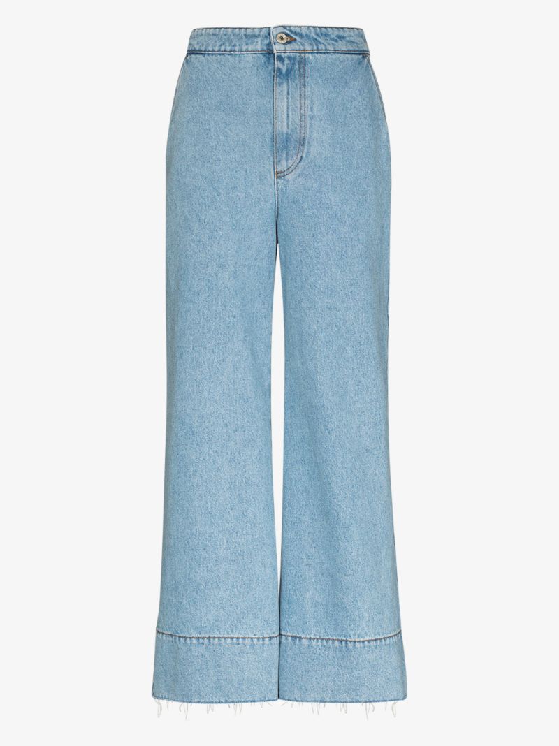 High Waist Flared Jeans