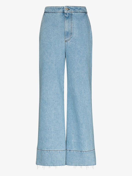 High Waist Flared Jeans