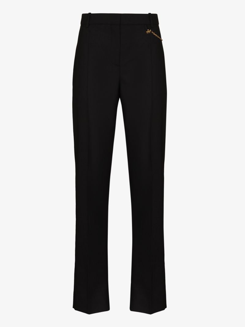Chain Detail Tailored Trousers