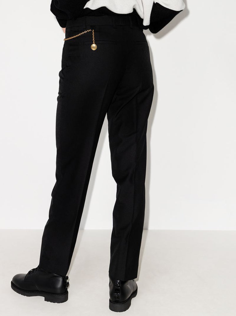Chain Detail Tailored Trousers
