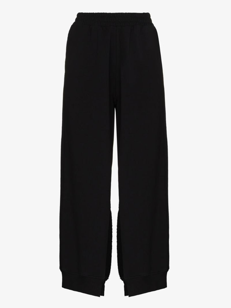 Slit Cotton Track Pants