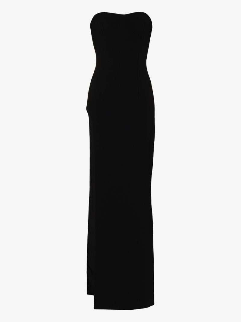 Thigh Slit Tube Gown