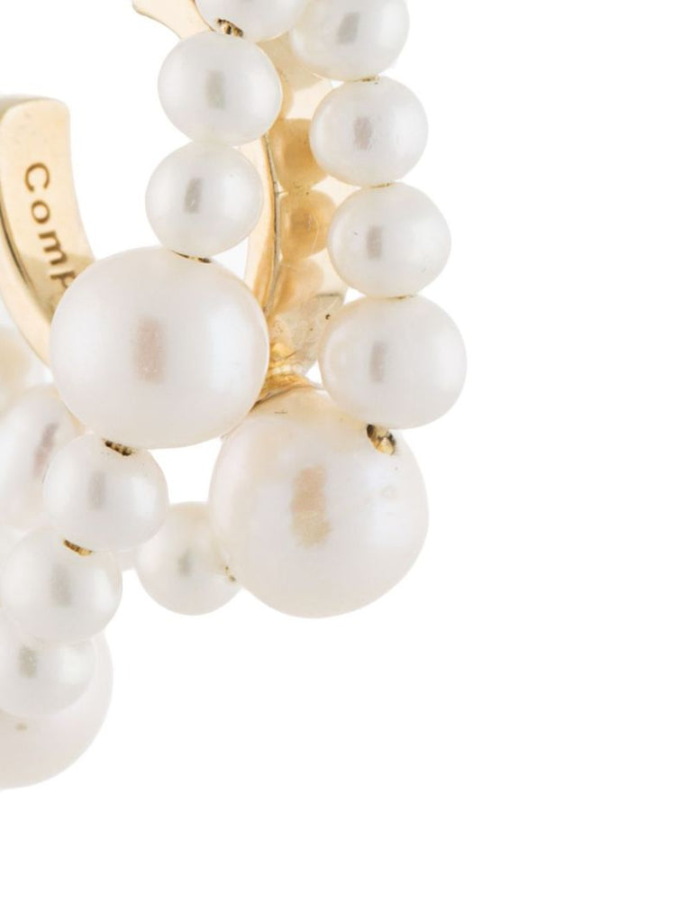 Gold Vermeil Cumulus Pearl Ear Cuff