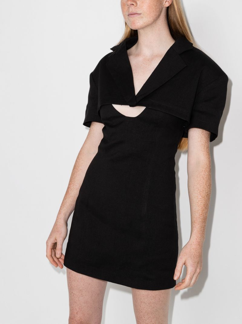 La Robe Gardian Layered Jacket Dress