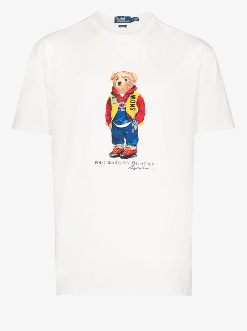 X Browns Polo Bear Cotton T-shirt